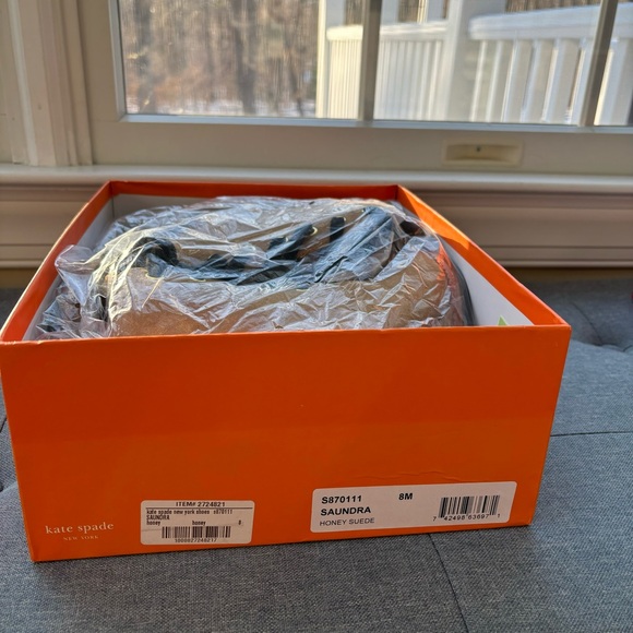 Kate Spade New York Saundra Suede Honey Wedged Boots - Picture 8 of 11